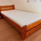 Vízhatlan matracvédő - gumilepedő - 90x200 cm - ATKAMENTES - körgumis, pamut jersey - inkontinencia lepedő